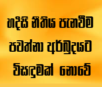 හදිසි නීතිය පැනවීම පවත්නා අර්බුදයට විසඳුමක්  නොවේ